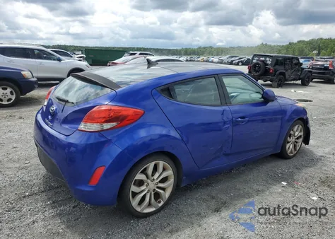 2012 Hyundai Veloster из США, поврежденный, VIN KMHTC6AD8CU027271
